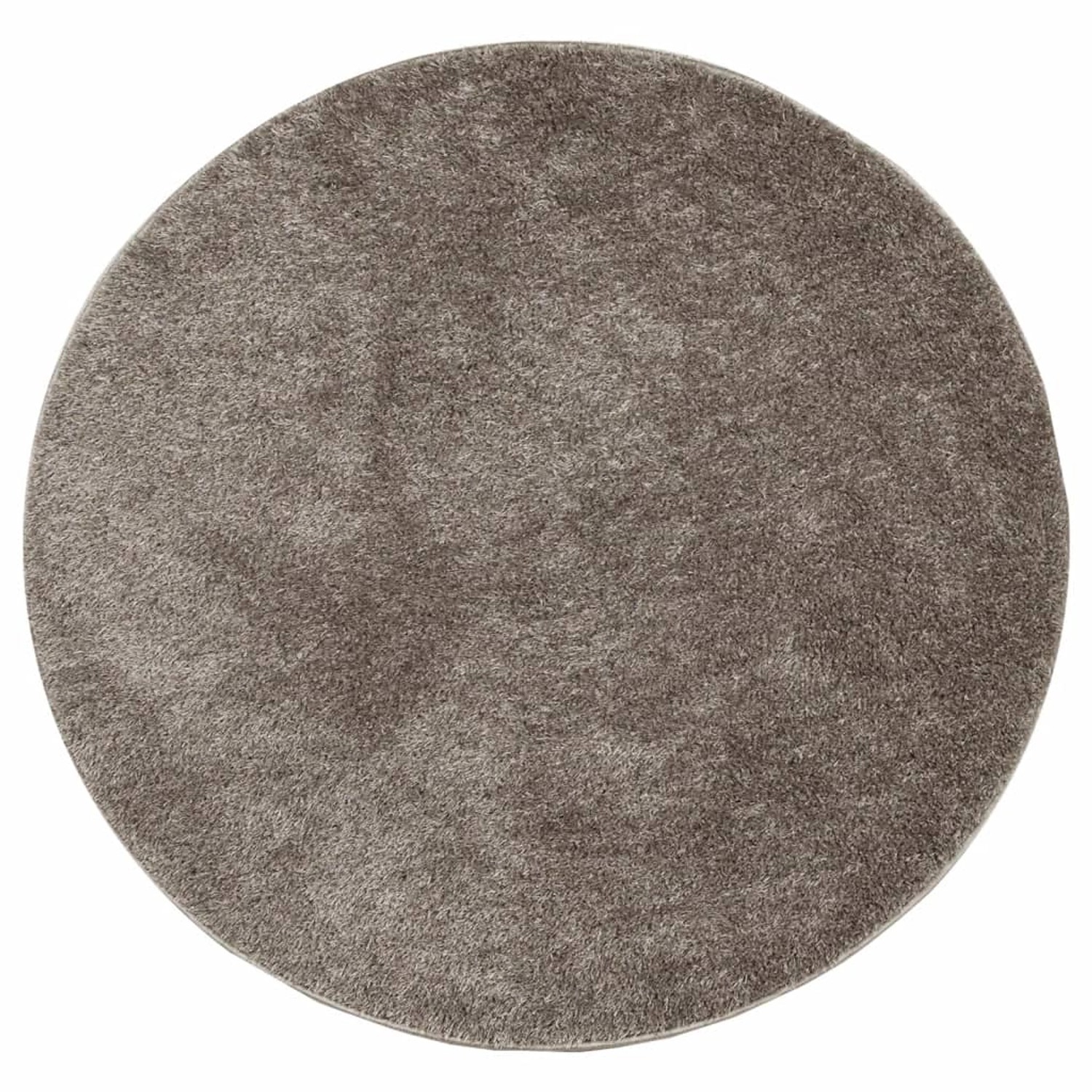 vidaXL Teppich Istan Hochflor Glänzend Grau  100 Cm 1955786 günstig online kaufen