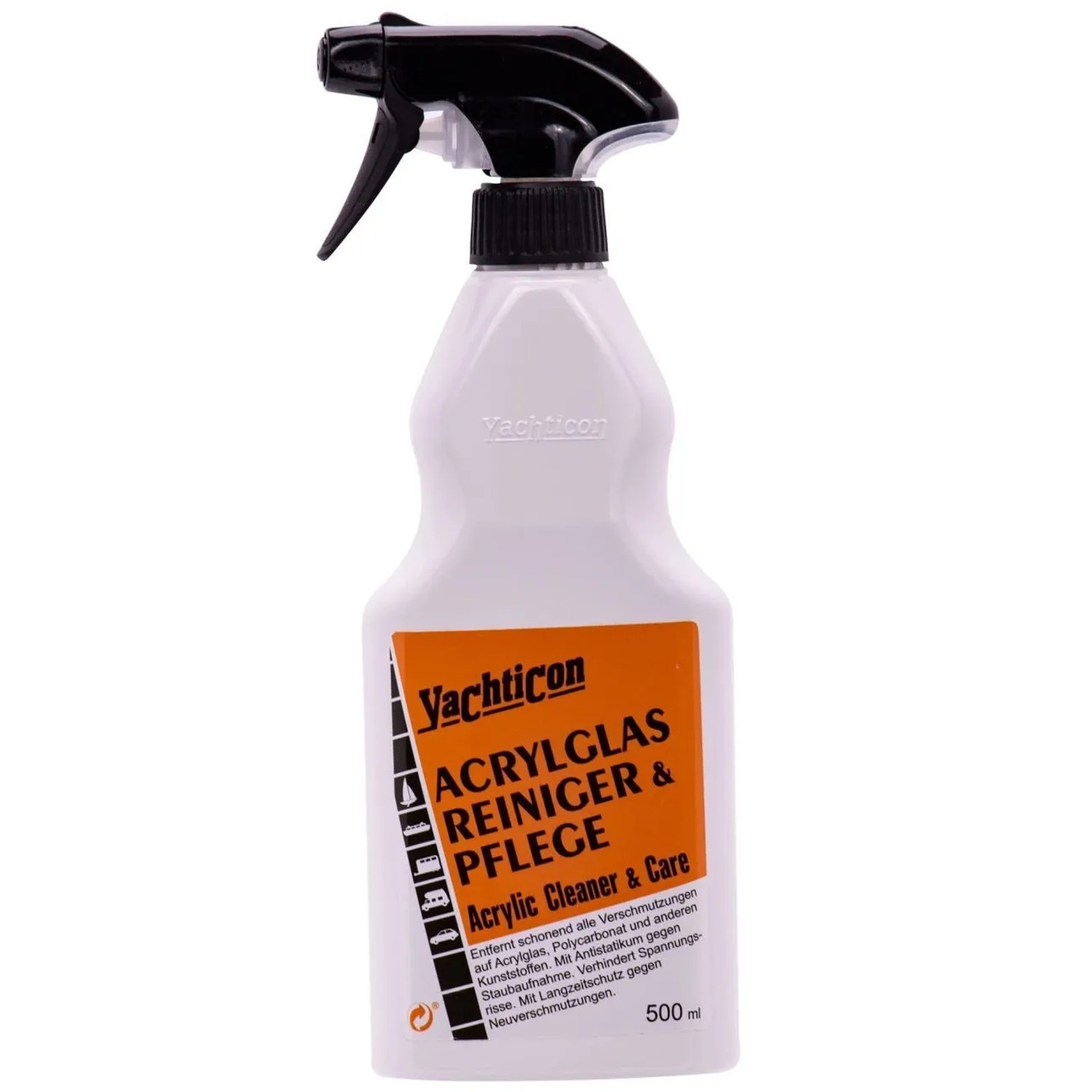 Yachticon Acrylglasreiniger und Pflege 500 ml