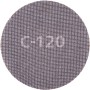 wolfcraft Schleifgitter K120, Ø 225mm, für Exzenterschleifer und Wand-Deckenschleifer.