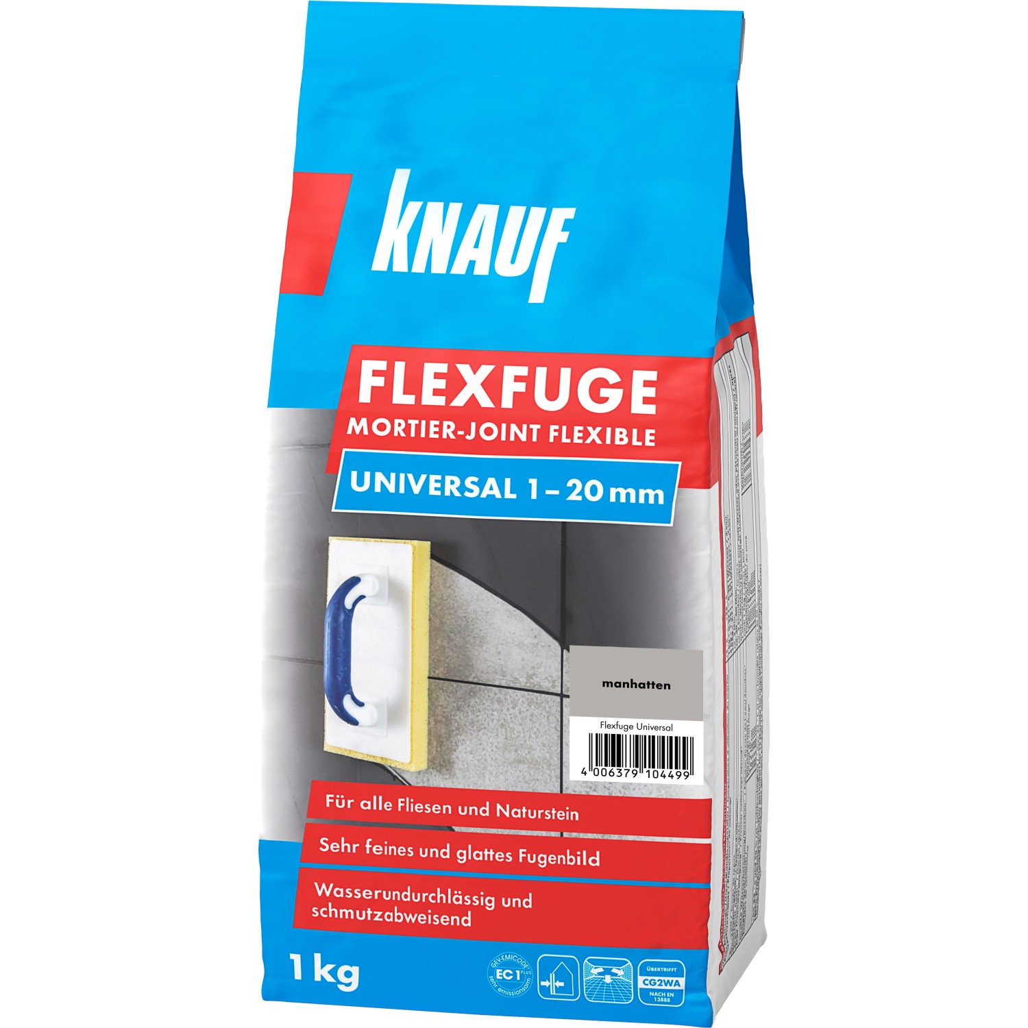 Knauf Flexfuge Universal Manhatten 1 kg günstig online kaufen