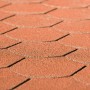 Rote Weka Biberschwanz Dachschindeln (3 m²) für Gartenhaus-Zubehör.
