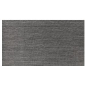 Grauer KARAT Outdoor Teppich Genua, wetterfest und stilvoll, 90x1000 cm.