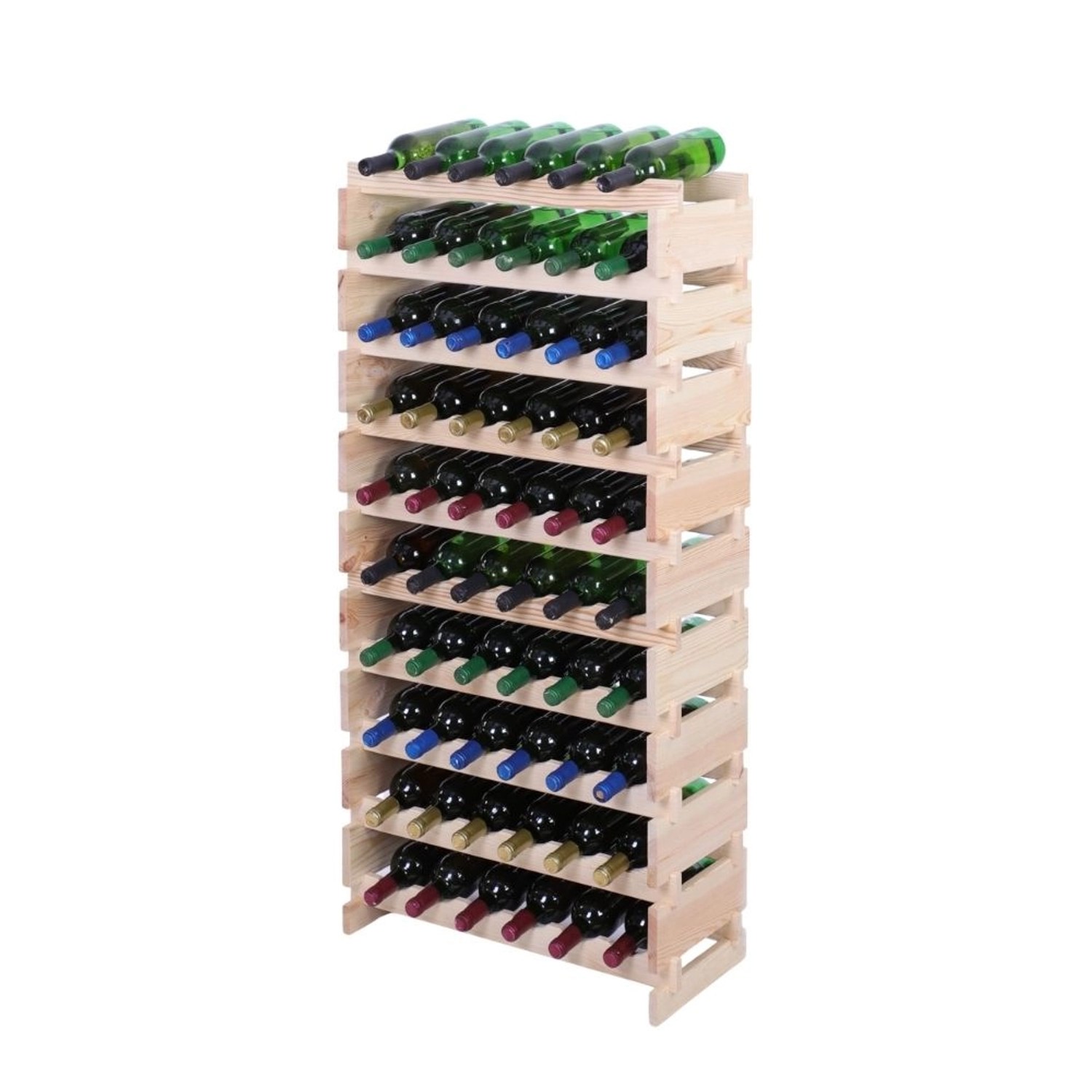PROREGAL Weinregal VINOTECA FLEX PRO HxBxT 135x65x28cm 60 Flaschen Auf 10 E günstig online kaufen