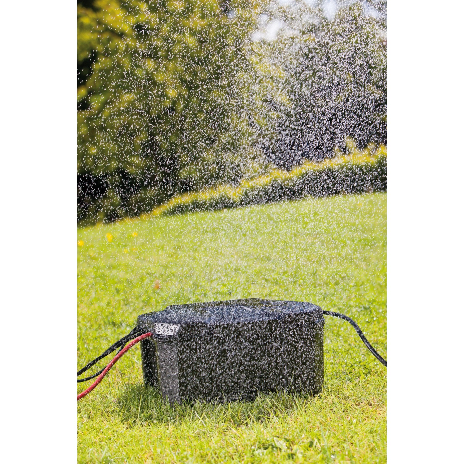 Heissner Garden Power Box für Teichpumpen & Filter im Garten, staub- und wasserdicht.