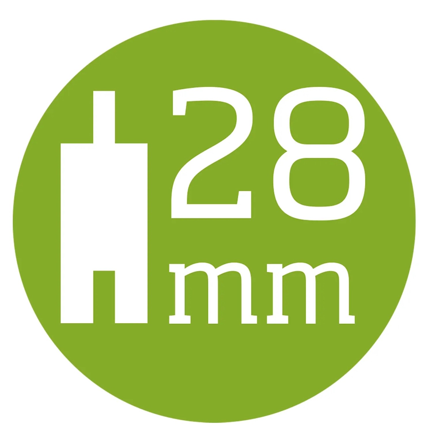 Symbol: 28 mm Wandstärke für weka Holz-Gartenhaus Taro A.