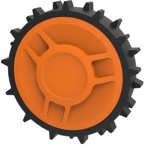 Worx Offroad-Rad für Landroid Mähroboter, Zubehör für besseren Grip auf unebenem Gelände.