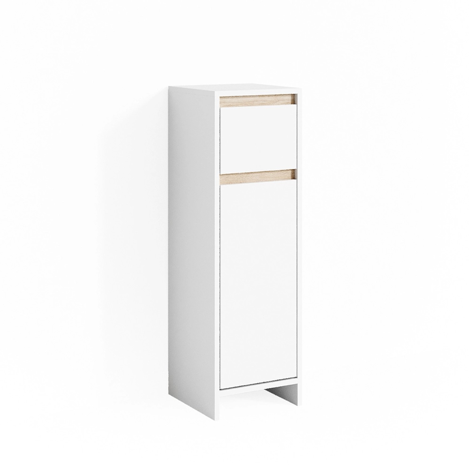 Vicco Midischrank Emma Weiß/Sonoma 30 x 95 cm