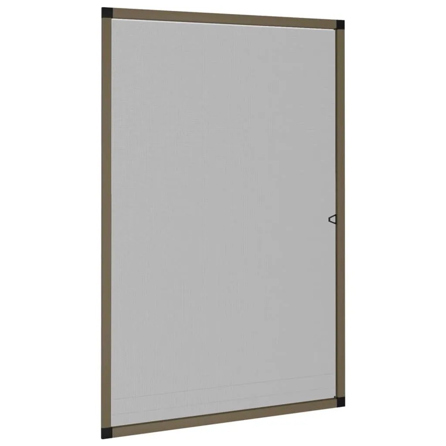 vidaXL Insektenschutz für Fenster Braun 90x120 cm 153835