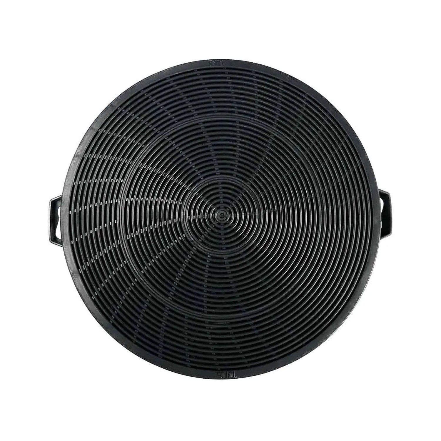 AIR2GO Aktivkohlefilter Type 210 für Dunstabzugshauben, rund, schwarz.