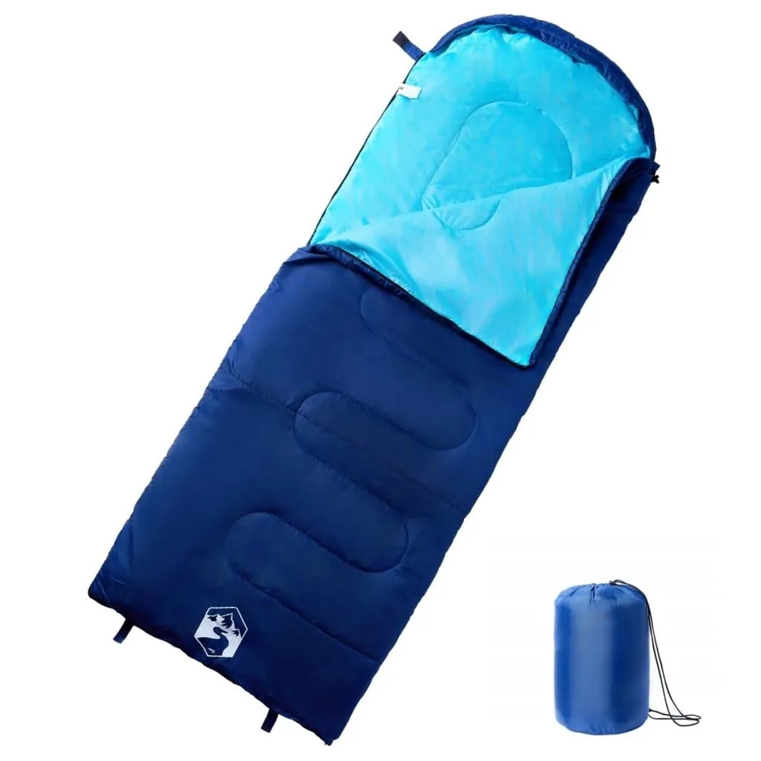 vidaXL Schlafsack für Erwachsene Camping 3-4 Jahreszeiten 94443
