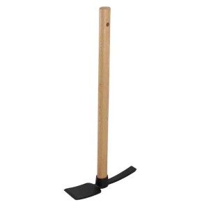 Galaflor Kleinhacke aus Stahl mit Holzstiel