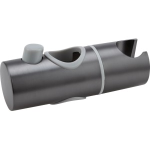 Detailaufnahme: Gunmetal Handbrausehalterung aus dem baliv Überkopfbrause-Set KBS-23.91.