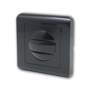 Schwarzer Unterputz Bewegungsmelder 160 Grad Pro LED-geeignet von world-trading-net.