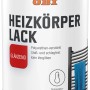 Dose OBI PU Heizkörperlack, Weiß glänzend, 375ml. Lack für Heizkörper, hitzebeständig und vergilbungsfrei.