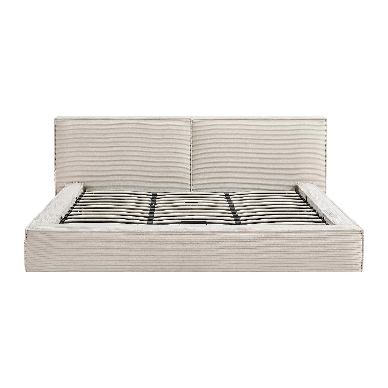 Vente-unique Bett Mit Bettkasten Taveso Beige 234 cm