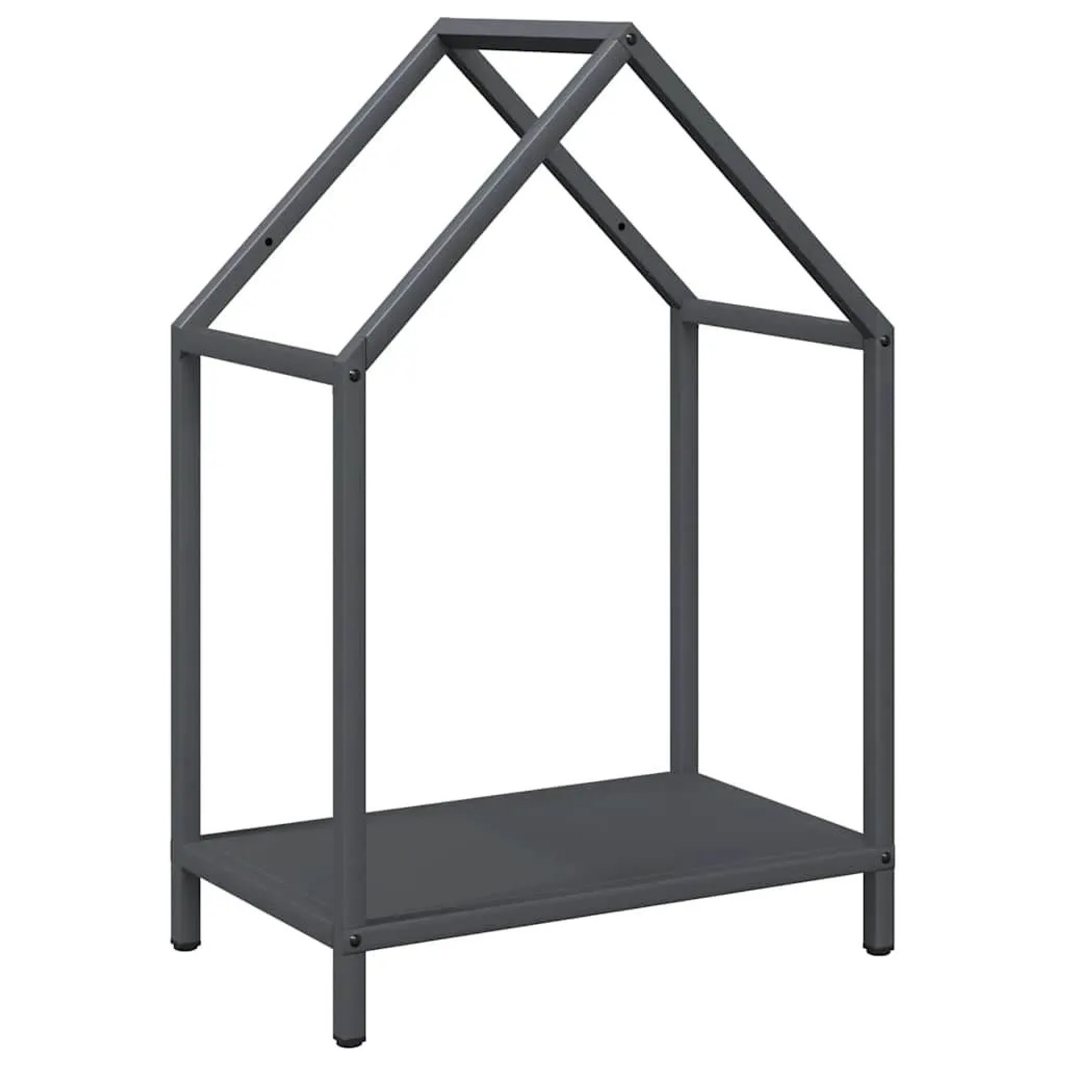 vidaXL Brennholzregal Anthrazit 40x25x60 cm Kaltgewalzter Stahl 864293