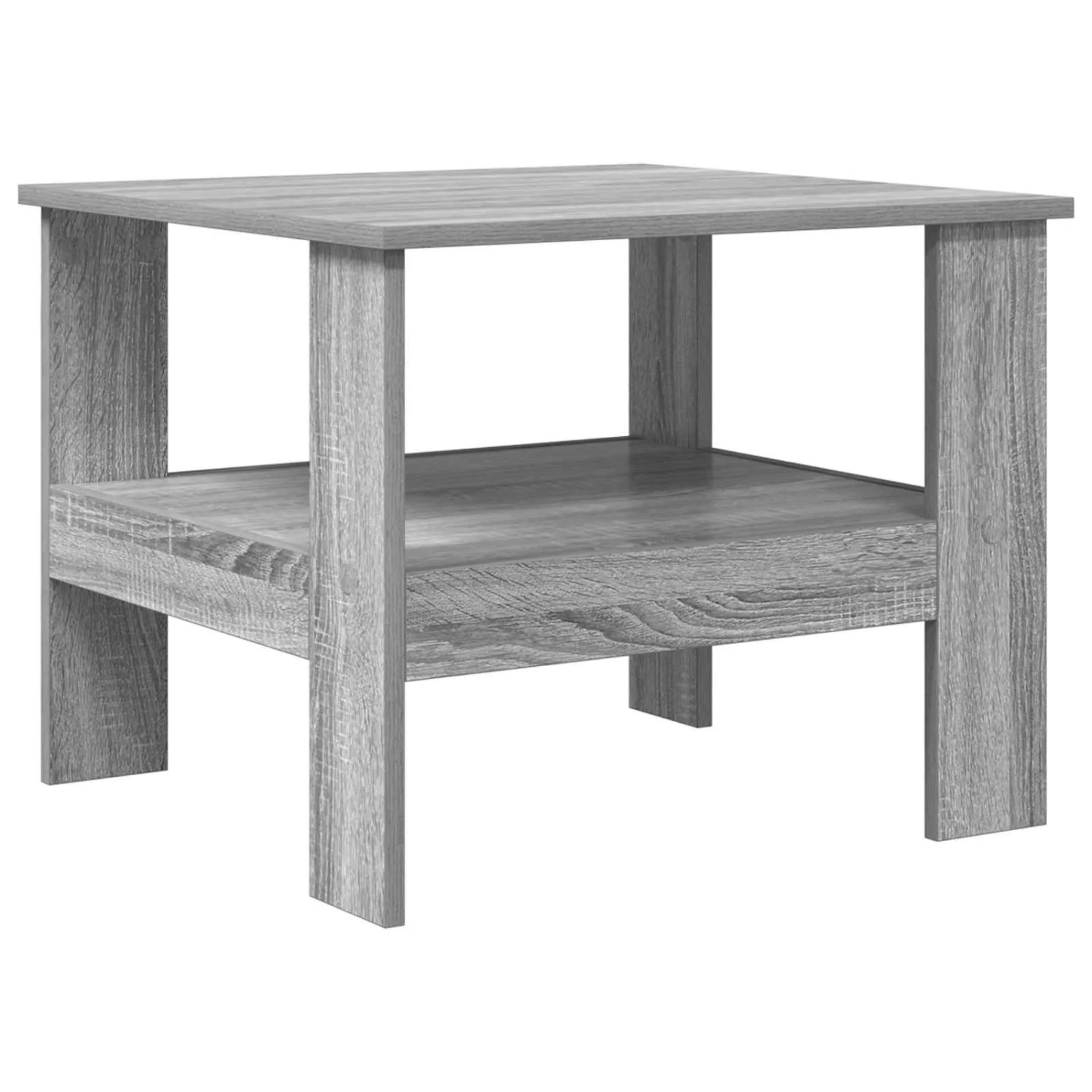 vidaXL Couchtisch Graues Sonoma 57 x 55 x 45 cm Holzwerkstoff 8000249 günstig online kaufen