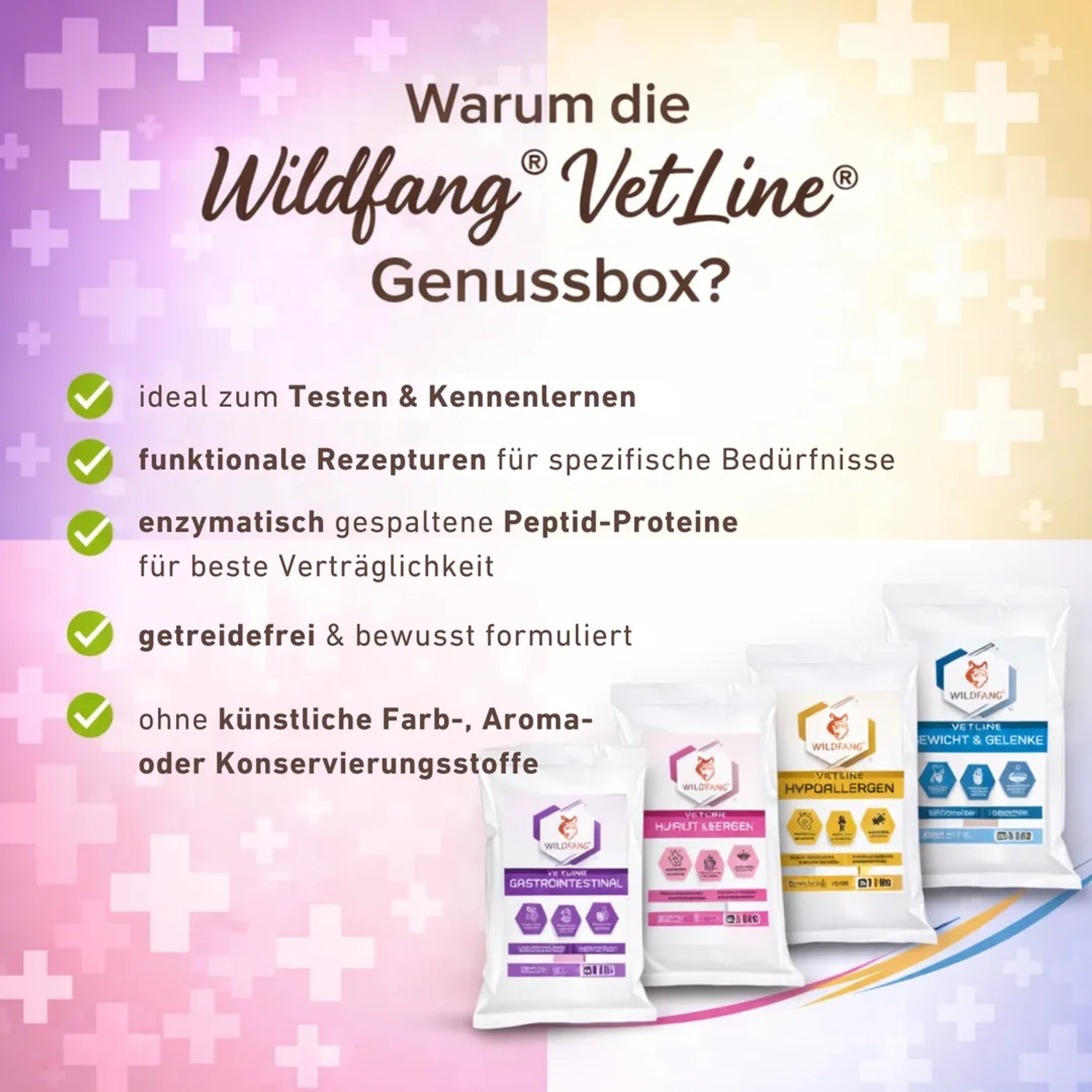 Wildfang Genussbox VetLine Adult Trockenfutter Gewichts- & Gelenkmanagement_2