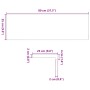 vidaXL Treppenstufen 12 Stk Unbehandelt 80x25x2 cm Massivholz Eiche 3282918_11
