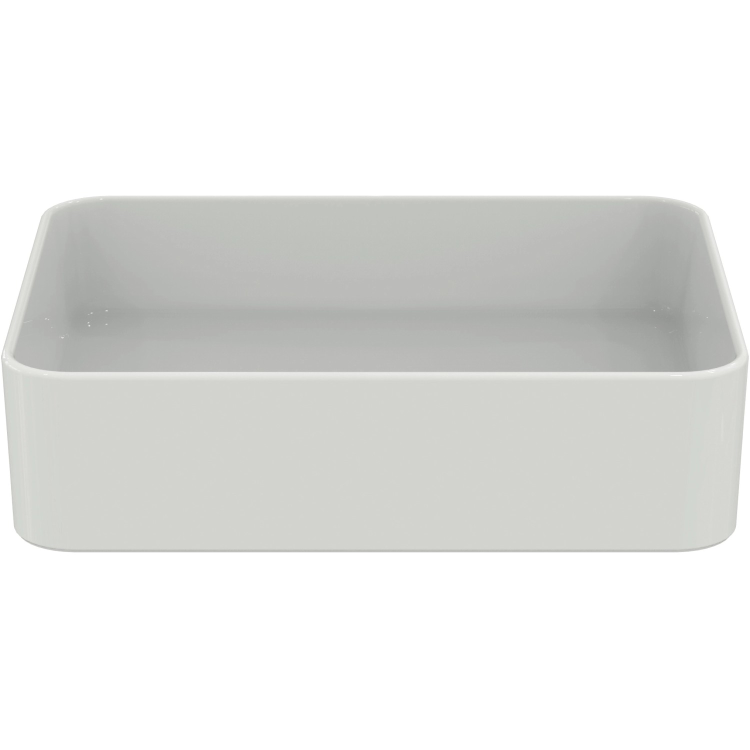 Ideal Standard Strada II Aufsatzwaschtisch, 50x40 cm, weiß, ohne Hahnloch und Überlauf.
