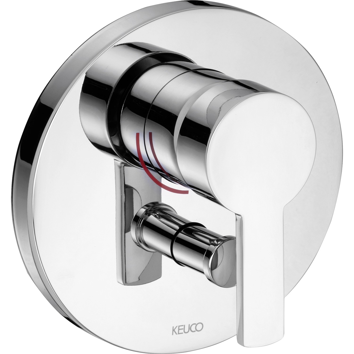 Keuco Einhebel-Wannenmischer Plan blue 53972 Chrom