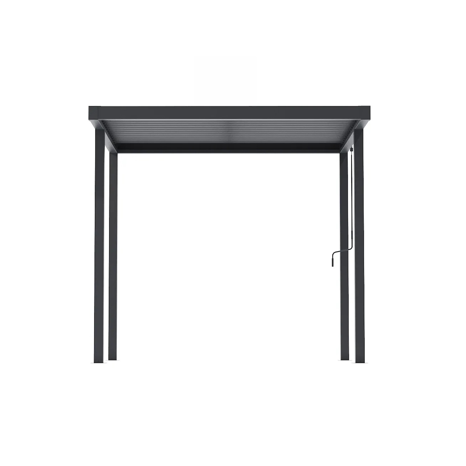 MWH das Original  O88  BBQ Pergola Series 2.5 x 2.5m Anthrazit