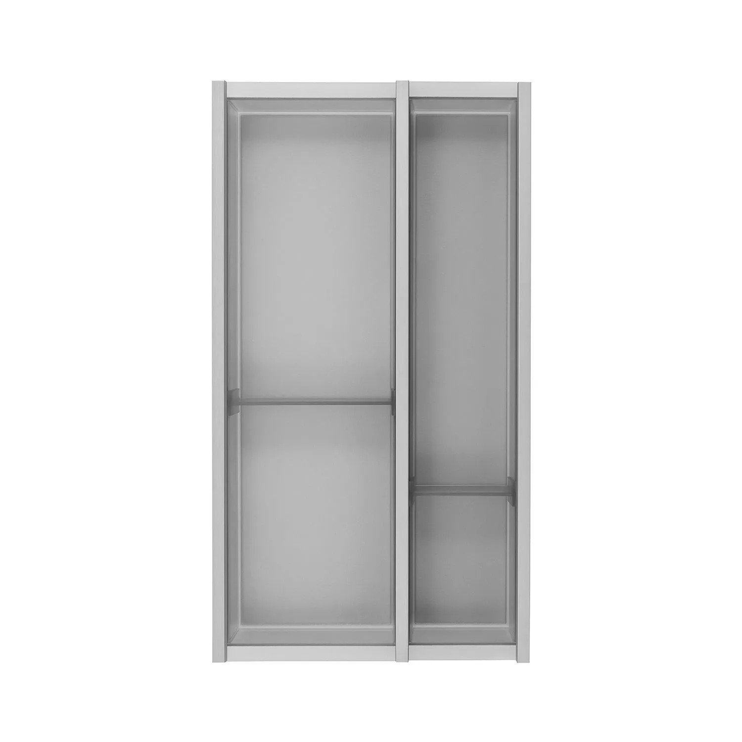 Ninka Cuisio Besteckeinsatz Besteckkasten für Tandembox 473x270x55mm Kunststoff Graphit