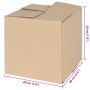 vidaXL Faltbox mit Speicher 50 Stk Natur 20 x 20 x 20 cm Karton 4106564_5