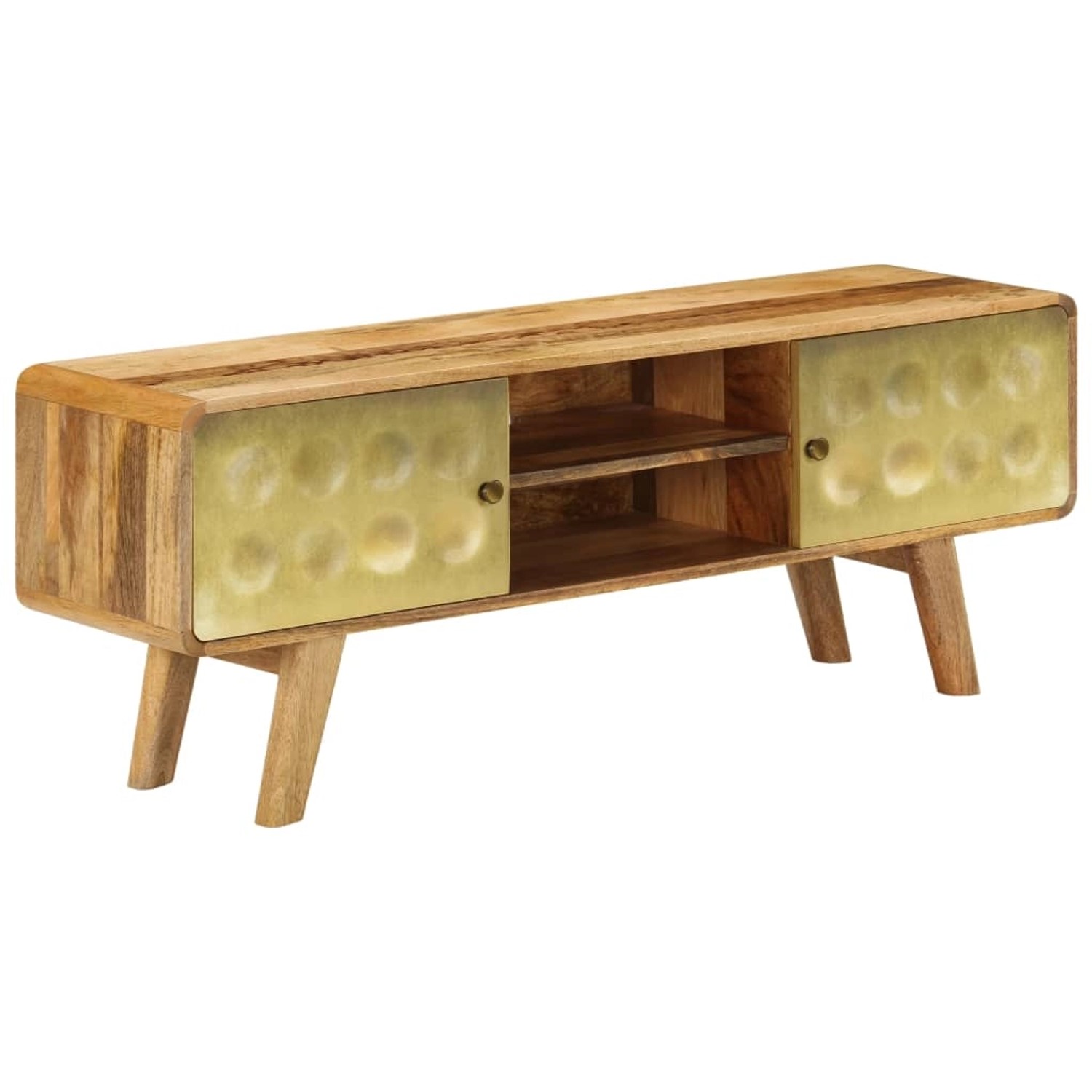 Thumbnail - vidaXL TV-Schrank Mangoholz Massiv 120 x 30 x 45 cm