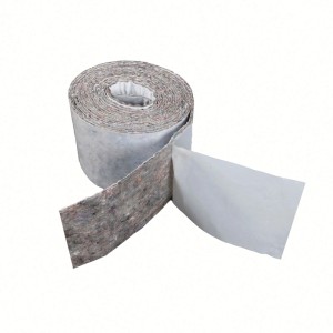 Scorprotect Vlies Wickelband, selbstklebend, 70mm x 3,6m, mit Dampfsperre für Heizungsinstallation.