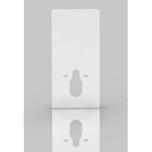 Glasdeals Sensor-Sanitärmodul für Wand-WC, Weißglas. Berührungslose Spülauslösung, moderne Badgestaltung.