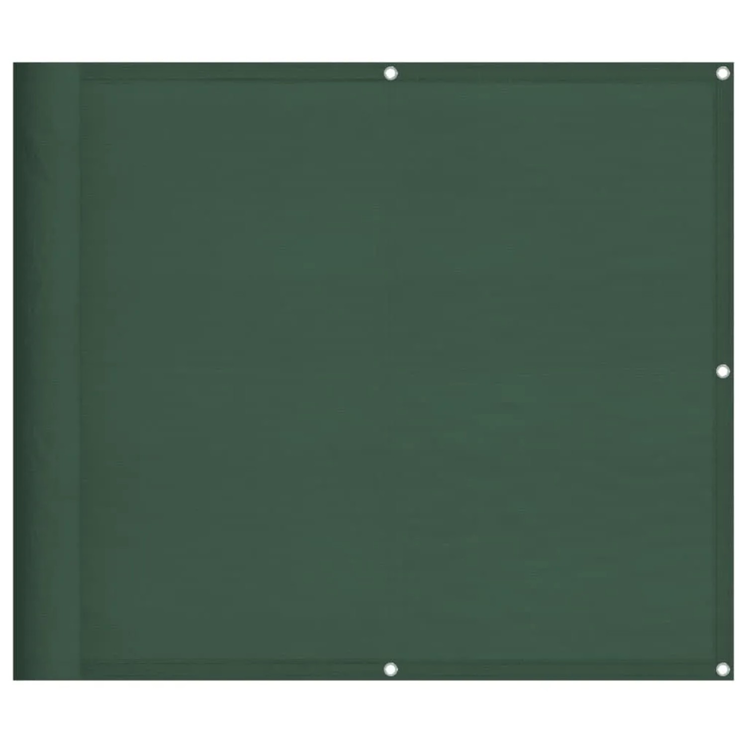 vidaXL Balkon-Sichtschutz Dunkelgrün 90x700 cm 100 % Polyester-Oxford 40002 günstig online kaufen