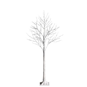 Costway LED Lichterbaum Birkenbaum Tannenbaum Christbaum 120cm