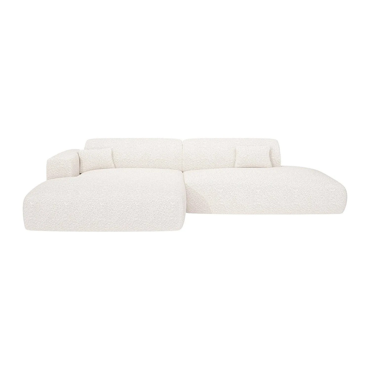 Vente-unique Sofa Ohne Schlafmöglichkeit Pogni Weiß 300 cm