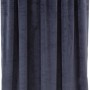 OBI Vorhang Saphire, 2er-Set, 135x250 cm, mit Tunnelzug. Blickdichter Fenstervorhang in Blau.