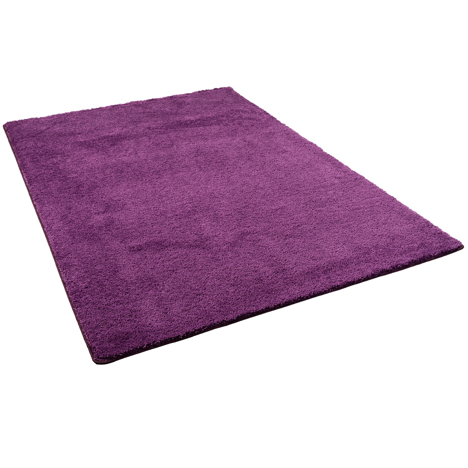Snapstyle Hochflor Shaggy Teppich Palace Lila 160x200cm günstig online kaufen