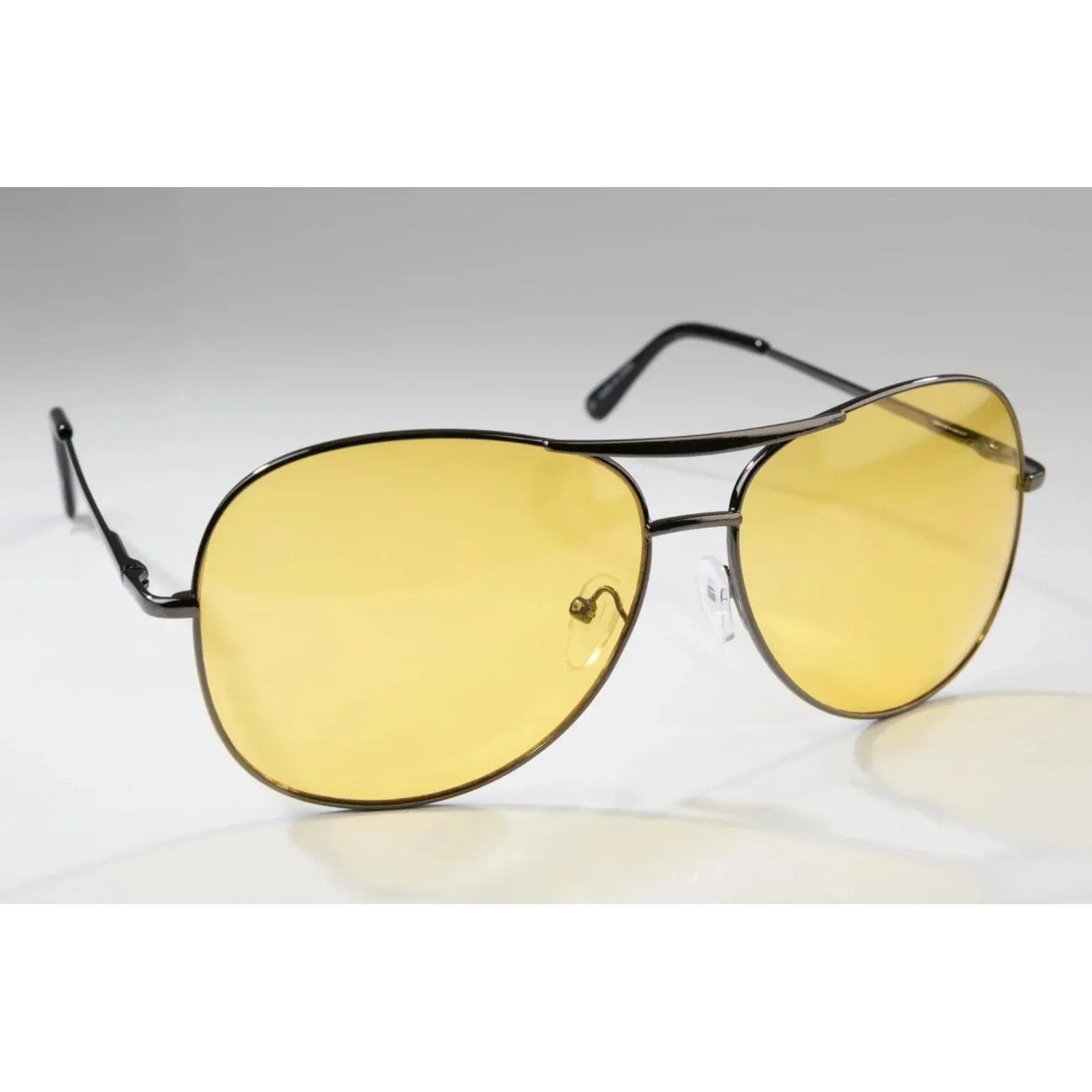 Westfalia Nachtfahrbrille Schwarz Metall