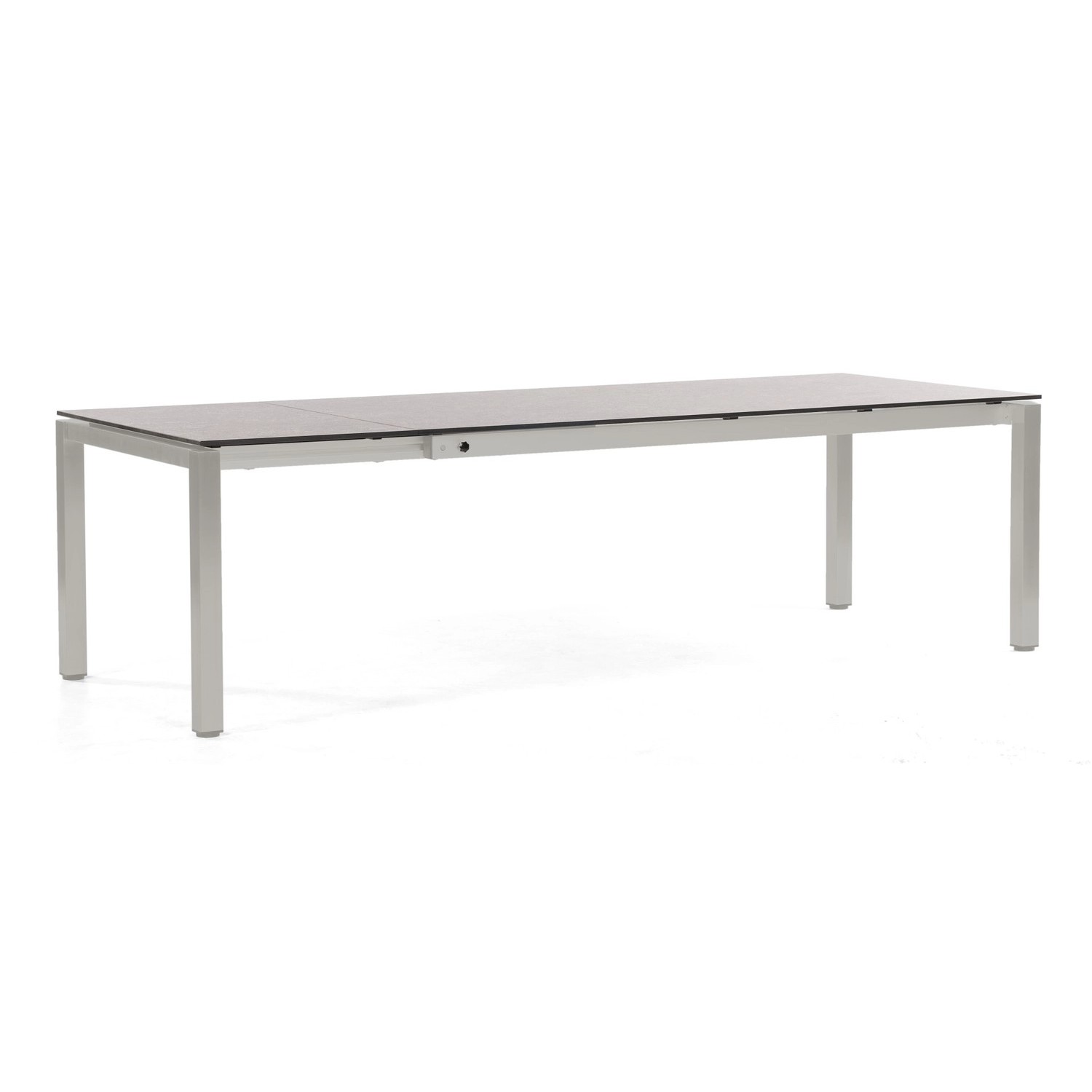 Natur24 Baseziehtisch Aluminium Silber