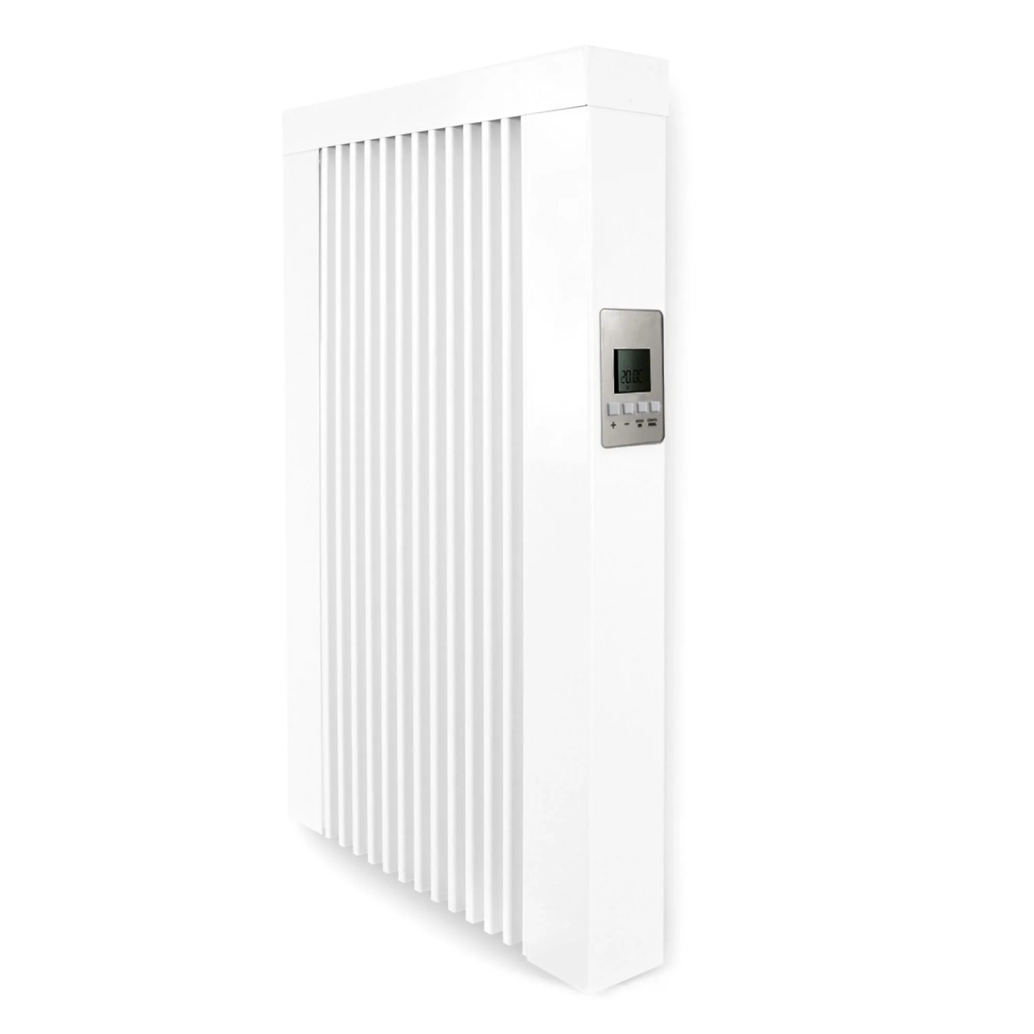 anapont Elektrischer Premium Heizkörper 650 Watt  W-LanSteuerung Elektroheizkörper Mit Speicherstein Schamotte - Energiesparend - Made In Germany