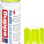 edding 5200 Permanent Spray Neongelb matt, Dose mit Deckel. Buntlack-Spray für Innen & Außen.