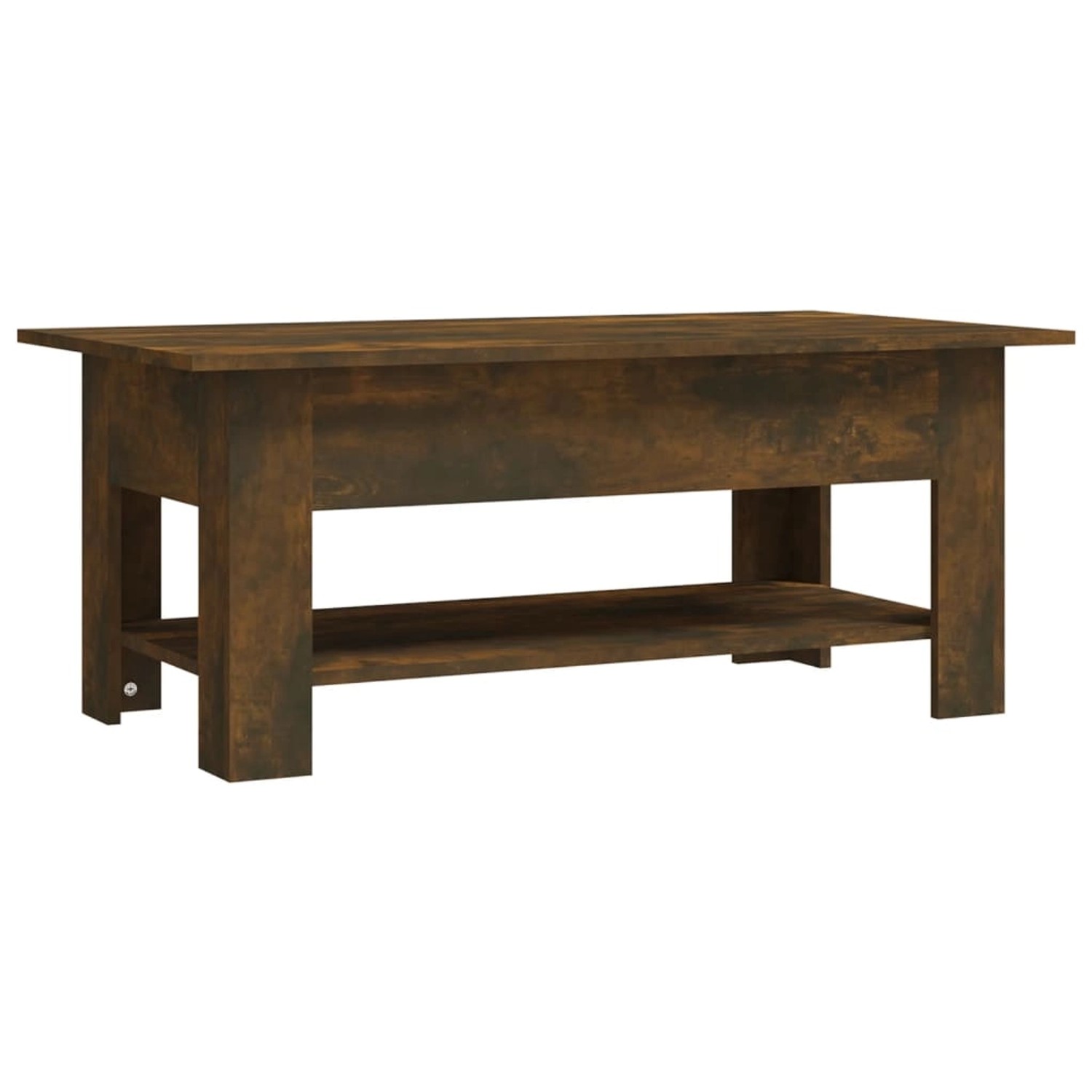 vidaXL Couchtisch Räuchereiche 102x55x42 cm Holzwerkstoff 813074