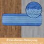 Bona Premium Spray Mop Pad für geölte Böden, blaues Mikrofaser-Reinigungspad mit zwei Zonen.