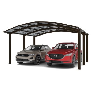 Ximax Carport Portoforte-110 M-Ausführung Mattbraun