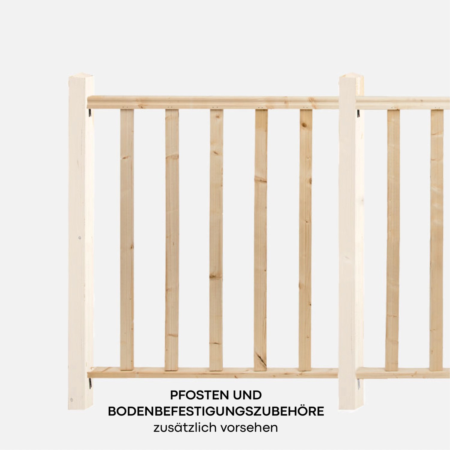 Kordo Füllungset Für Holzgeländer 2m City_3