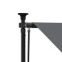 vidaXL Markise Einziehbar Anthrazit 100x150 cm Stoff und Stahl 368736_8