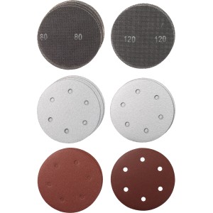 Einhell by kwb Schleifscheiben-Set, 15-teilig, Ø 225 mm für Trockenbauschleifer.