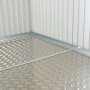 Biohort Bodenplatte für Neo Gerätehaus: Alu-Riffelblechboden mit Rahmen für Gartenhaus.