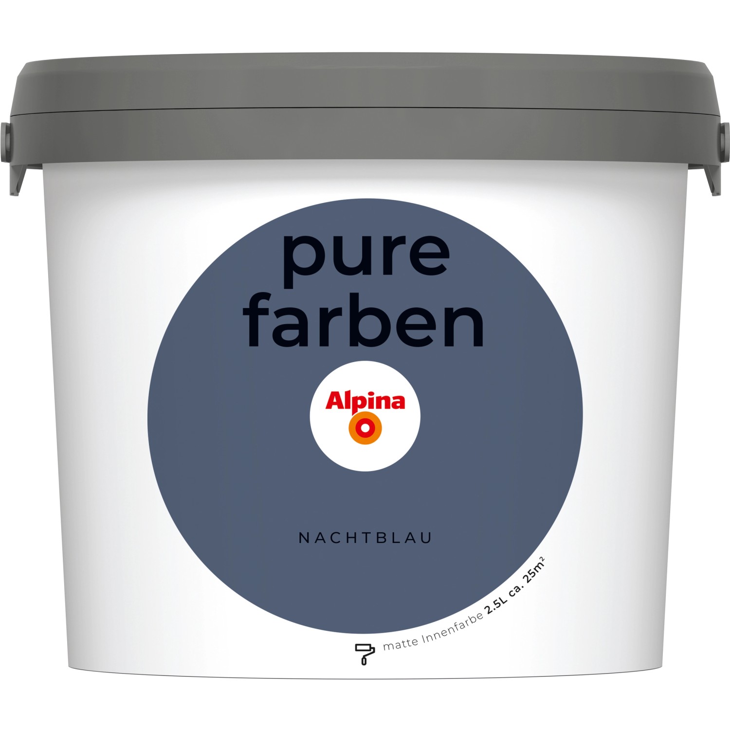Thumbnail - Alpina Wandfarbe Pure Farben Nachtblau 2,5 l