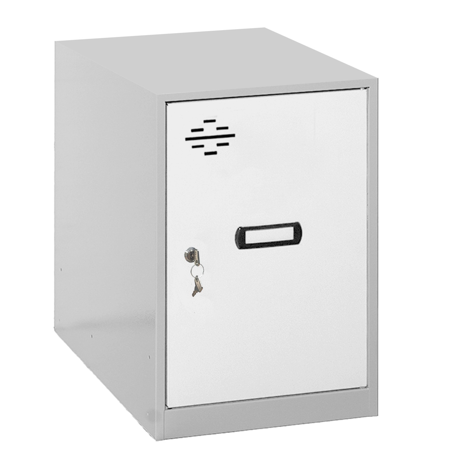 PROREGAL Schließfachwürfel AMEGO HxBxT 47,5 x 30 x 50 cm Ohne Standfüße Wei günstig online kaufen