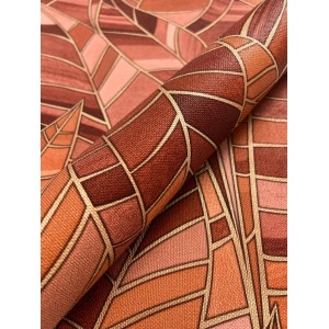 Newroom Vinyltapete Pyre Terra Blätter Modern FSC®